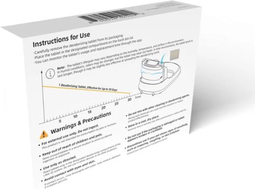 Show full view: Penthouse Paws IQ Smart Self-Cleaning Cat Litter Odor Control Deodorizer Tablets, 6 count slide 3 of 8