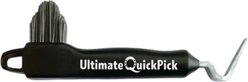 Ultimate Hoof Pick Ultimate QuickPick, Black, 9-in