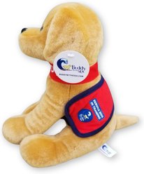 BUDDY BY THE SEA Plush Buddy Dog Plush Toy, Tan slide 2 of 2