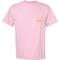 Show in main carousel: BUDDY BY THE SEA Love Letter Adult Short Sleeve Tee, Cotton Candy, Large slide 3 of 3