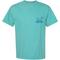 Show in main carousel: BUDDY BY THE SEA Shell Collector Adult Short Sleeve Tee, Mint, XX-Large slide 2 of 2