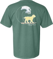 BUDDY BY THE SEA Classic Adult Short Sleeve Tee, Cypress Green, XX-Large