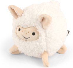 P.L.A.Y. Pet Lifestyle and You Barnyard Buddies Sheep Squeaky Plush Dog Toy