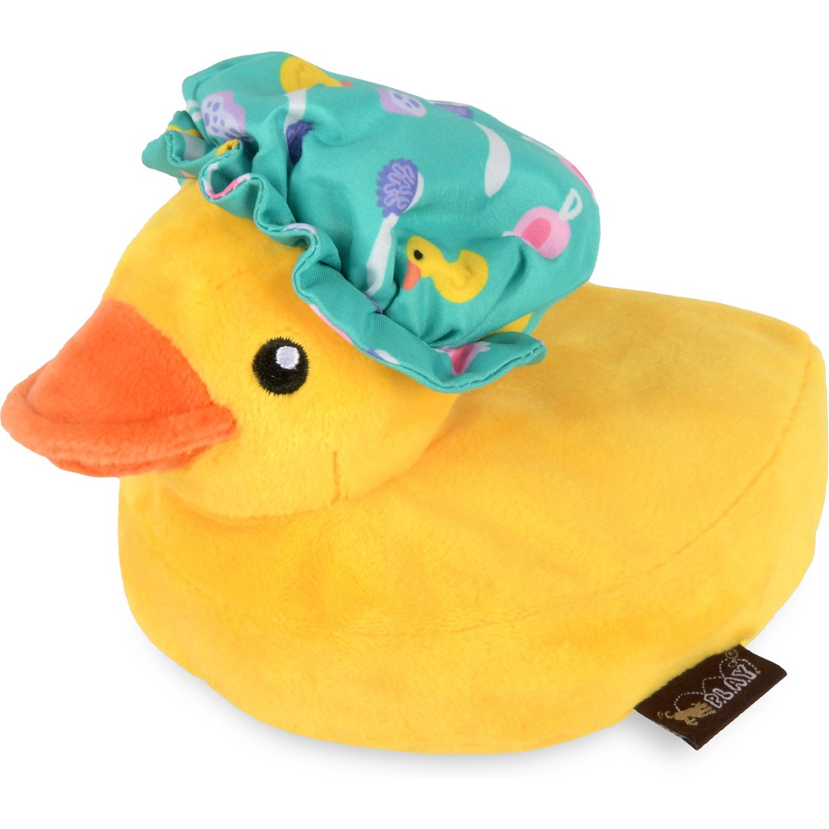 P.L.A.Y. Pet Lifestyle and You Splish Splash Bubbles the Duck Squeaky Plush Dog Toy