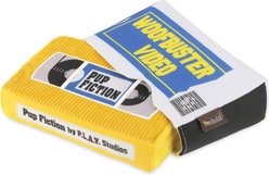 P.L.A.Y. Pet Lifestyle and You 90s Classic Video Tape Squeaky Plush Dog Toy
