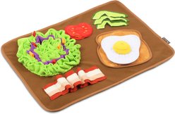 P.L.A.Y. Pet Lifestyle and You Snuffle Mat Savory Sunrise Squeaky Plush Dog Toy