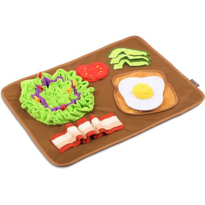 P.L.A.Y. Pet Lifestyle and You P.L.A.Y. Pet Lifestyle and You Snuffle Mat Savory Sunrise Squeaky Plush Dog Toy