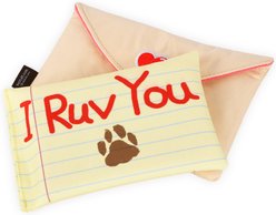 P.L.A.Y. Pet Lifestyle and You Lovebug Love Letter Squeaky Plush Dog Toy