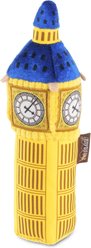 P.L.A.Y. Pet Lifestyle and You Totally Touristy Big Ben Squeaky Plush Dog Toy, Small