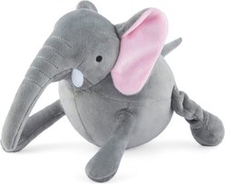 P.L.A.Y. Pet Lifestyle and You PLAY Africa Big Five Elephant Squeaky Plush Dog Toy