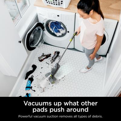 Show full view: Shark Vacmop Pro Cordless Hard Floor Disposable Pad Vacuum Mop, Charcoal Gray slide 2 of 9