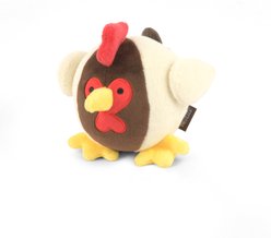 P.L.A.Y. Pet Lifestyle and You Barnyard Buddies Rooster Squeaky Plush Dog Toy