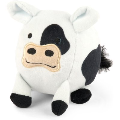 P.L.A.Y. Pet Lifestyle and You P.L.A.Y. Pet Lifestyle and You Barnyard Buddies Cow Squeaky Plush Dog Toy