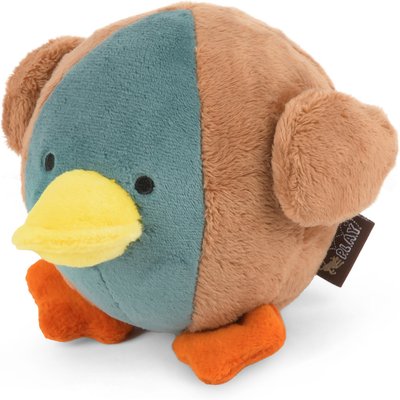 P.L.A.Y. Pet Lifestyle and You P.L.A.Y. Pet Lifestyle and You Barnyard Buddies Duck Squeaky Plush Dog Toy