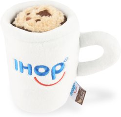 P.L.A.Y. Pet Lifestyle and You IHOP Coffee Mug Squeaky Plush Dog Toy