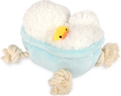 P.L.A.Y. Pet Lifestyle and You Splish Splash Rub-a-dub Tub Squeaky Plush Dog Toy