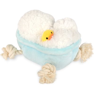 P.L.A.Y. Pet Lifestyle and You P.L.A.Y. Pet Lifestyle and You Splish Splash Rub-a-dub Tub Squeaky Plush Dog Toy