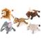 Show in main carousel: P.L.A.Y. Pet Lifestyle and You Africa Big Five Collection Squeaky Plush Dog Toys, 5 count slide 1 of 1