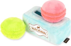 P.L.A.Y. Pet Lifestyle and You PupCup Cafe Macarons Squeaky Plush Dog Toy