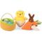 Show in main carousel: P.L.A.Y. Pet Lifestyle and You Hippity Hoppity Set Squeaky Plush Dog Toys, 3 count slide 1 of 2