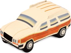 P.L.A.Y. Pet Lifestyle and You 80s Classic Station Wagon Squeaky Plush Dog Toy