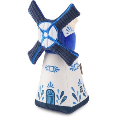 P.L.A.Y. Pet Lifestyle and You P.L.A.Y. Pet Lifestyle and You Totally Touristy Dutch Windmill Squeaky Plush Dog Toy, Large