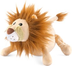 P.L.A.Y. Pet Lifestyle and You PLAY Africa Big Five Lion Squeaky Plush Dog Toy