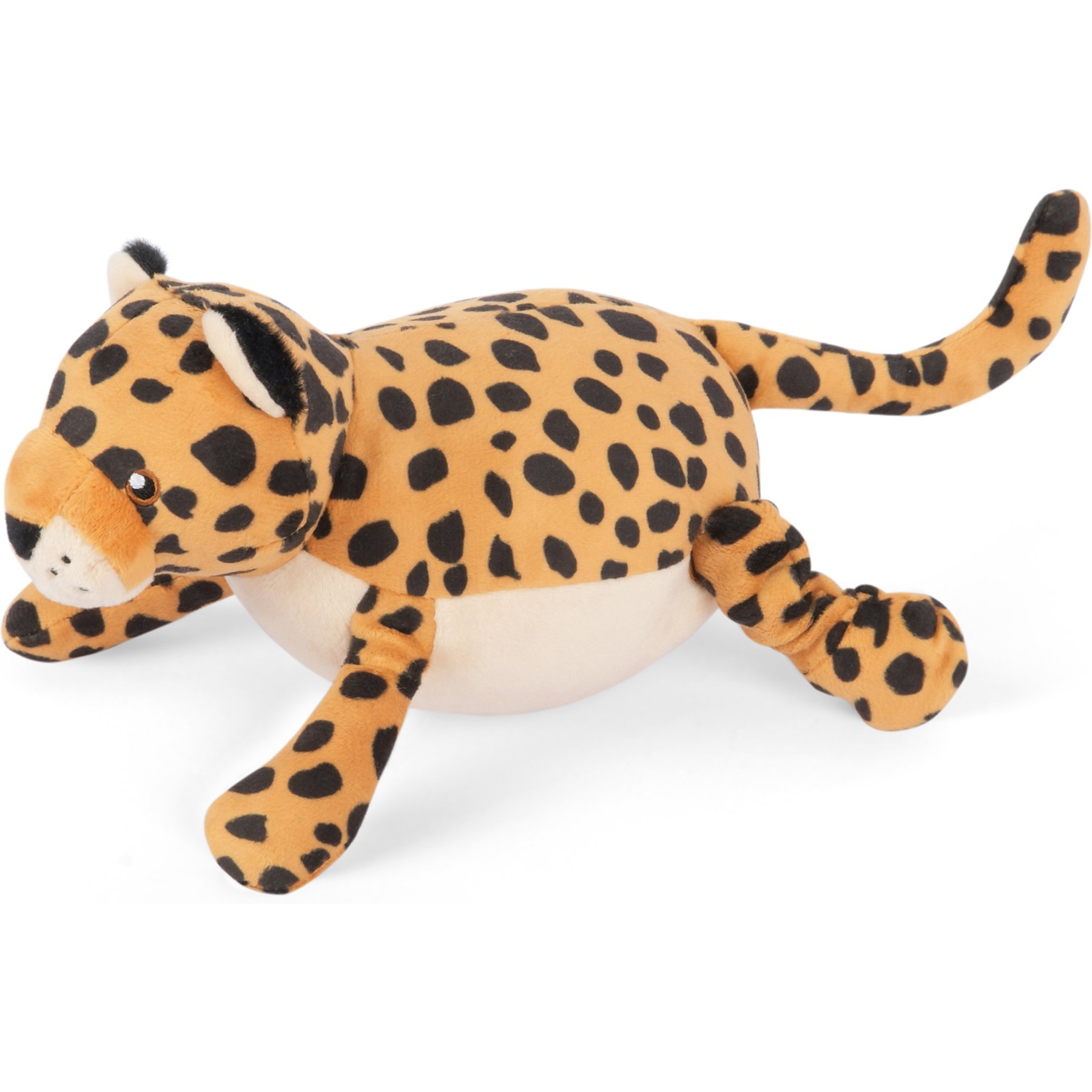P.L.A.Y. Pet Lifestyle and You PLAY Africa Big Five Leopard Squeaky Plush Dog Toy