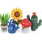 Show in main carousel: P.L.A.Y. Pet Lifestyle and You Blooming Buddies Set Squeaky Plush Dog Toys, 5 count slide 1 of 1