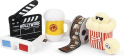 P.L.A.Y. Pet Lifestyle and You Hollywoof Cinema Set Squeaky Plush Dog Toys, 5 count