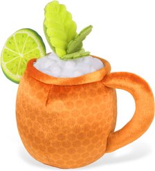 P.L.A.Y. Pet Lifestyle and You Happy Hour Moscow Mule Squeaky Plush Dog Toy