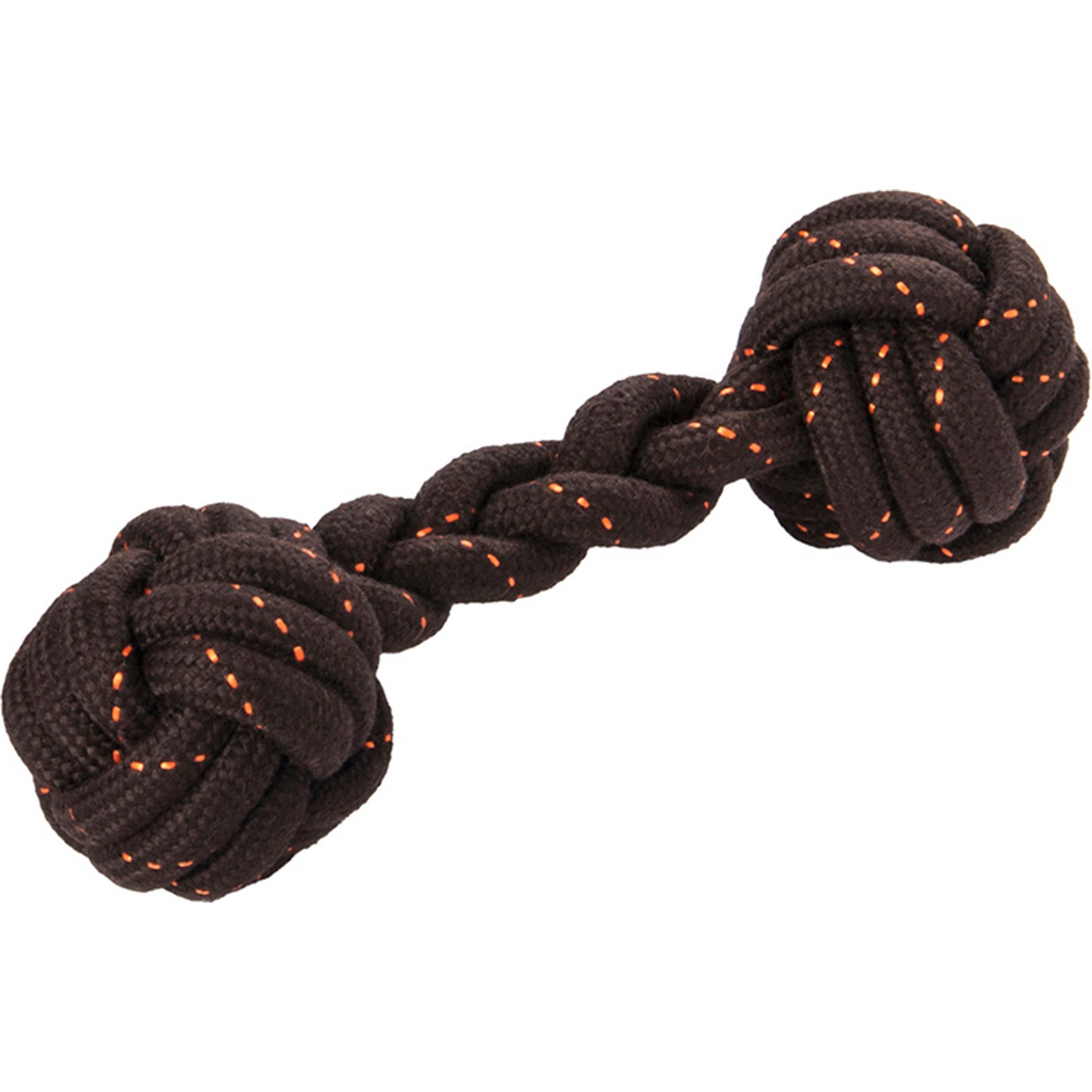 P.L.A.Y. Pet Lifestyle and You Scout & About Barbell Rope Dog Toy, Small