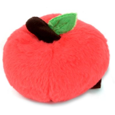 P.L.A.Y. Pet Lifestyle and You P.L.A.Y. Pet Lifestyle and You Garden Fresh Mini Apple Squeaky Plush Dog Toy