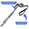 Show in main carousel: Pawtitas Personalized Reflective Dual Handle Dog Leash, Camouflage Grey slide 3 of 9