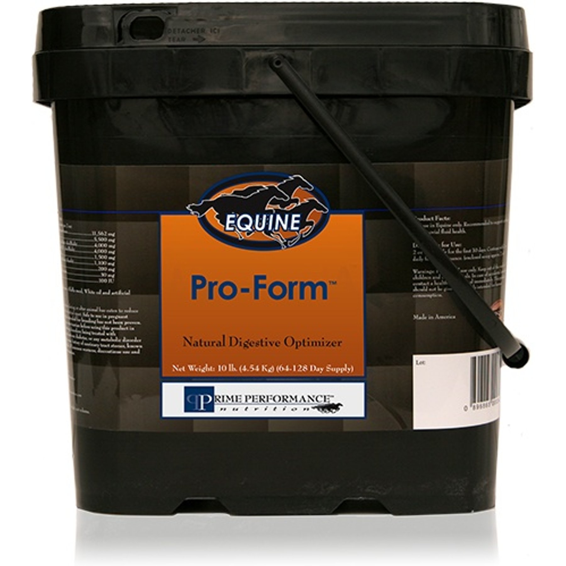 Prime Performance Nutrition Pro-Form Pellets Horse Supplement, 10-lb jar