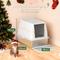 Show in main carousel: Invenho Double Layer Odor Control Cat Litter Box with Flip-Top Lid, 24-in, Silver Gray slide 6 of 7