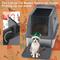 Show in main carousel: Invenho Double Layer Odor Control Cat Litter Box with Flip-Top Lid, 24-in, Dark Gray slide 3 of 8