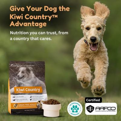 Show full view: Kiwi Country Grain-Free Chicken Dry Dog Food, 4.4-lb bag slide 4 of 10