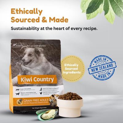 Show full view: Kiwi Country Grain-Free Chicken Dry Dog Food, 4.4-lb bag slide 7 of 10