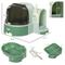 Show in main carousel: jansno Openable Front Cover Cat Litter Box with Lid, Green slide 2 of 7