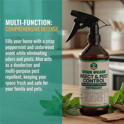 Show full view: Trail Hound Pet Supply Co. Home Guard Peppermint Insect & Pest Control Flea & Tick Spray for Dogs, 16-fl oz bottle slide 7 of 9