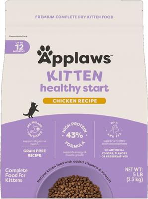 Applaws Healthy Start Complete & Balanced Chicken Recipe High-Protein Dry Kitten Food