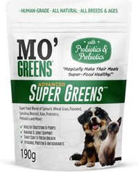 Mo Greens Super Topper Powder Supplement for Dogs & Cats, 190-g bag