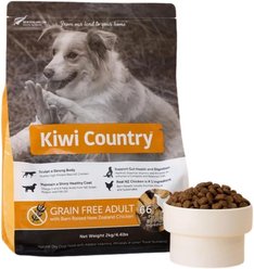 Kiwi Country Grain-Free Chicken Dry Dog Food, 4.4-lb bag