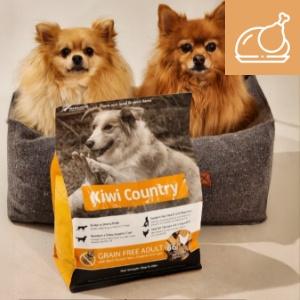 Show full view: Kiwi Country Grain-Free Chicken Dry Dog Food, 4.4-lb bag slide 9 of 10