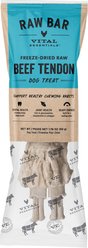 Vital Essentials Raw Bar Beef Tendon Single Ingredient Freeze-Dried Dog Treat & Long-Lasting Natural Chew, 1 count