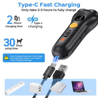 Show full view: GroovyPets 2X Ultrasonic No Bark Training Dog Repellent, Black slide 6 of 8