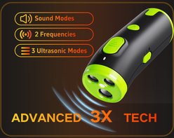 GroovyPets 3X Ultrasonic Bark Control Dog Repellent, Green slide 2 of 5