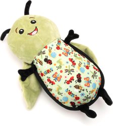 The Worthy Dog Snuggle Bug Plush Dog Toy, Green slide 2 of 3