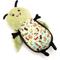 Show in main carousel: The Worthy Dog Snuggle Bug Plush Dog Toy, Green slide 3 of 4